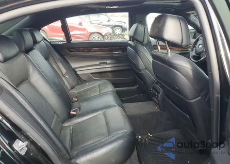 2013 BMW 750 Lxi from USA, damaged, VIN WBAYF8C50DD140357